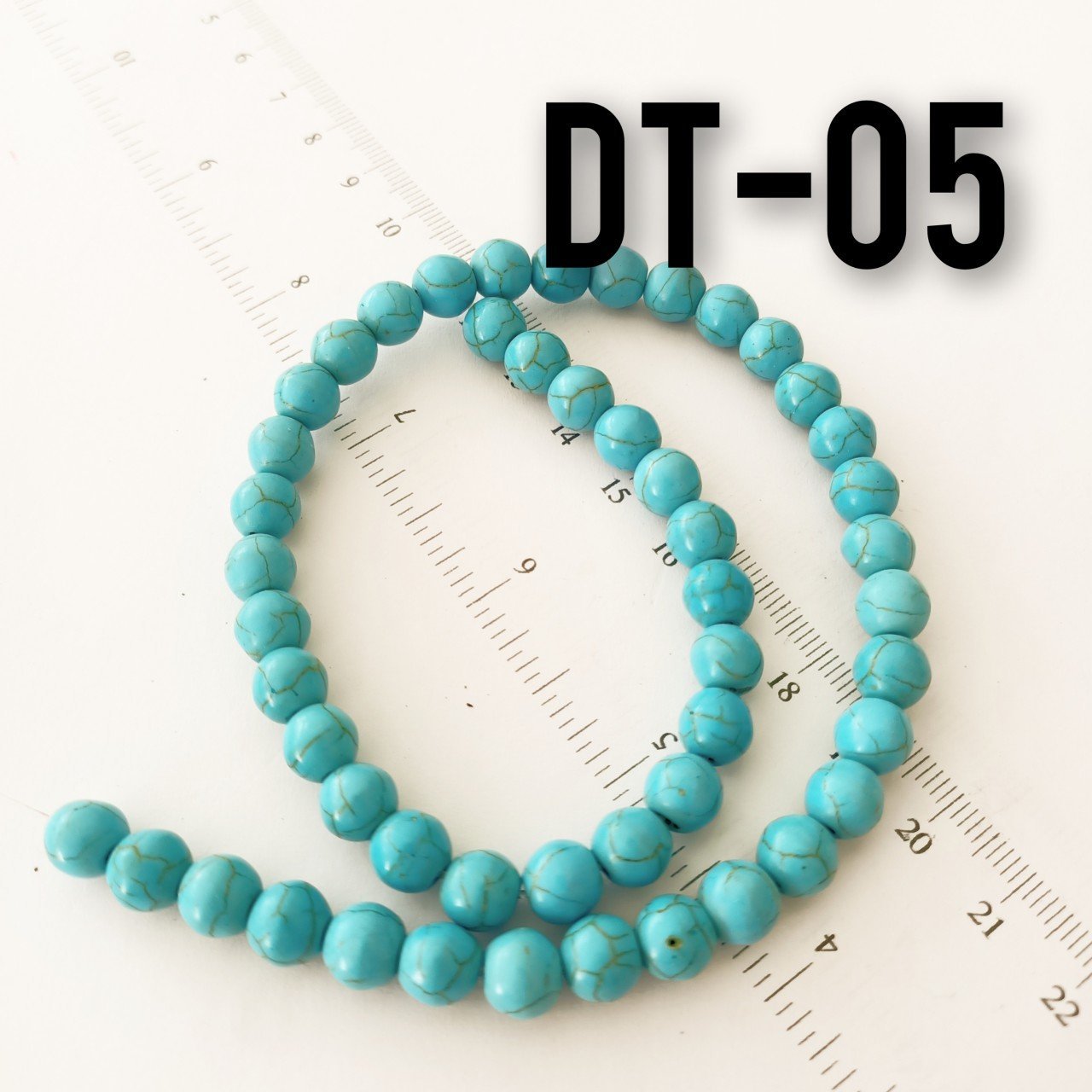 Dt-005 İmitasyon Turkuaz 8 mm dizi