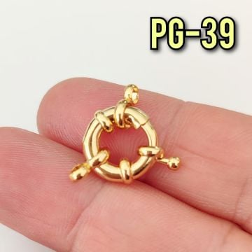 No : 39 24 Ayar Altın Kaplama Gemici Kilit 13 mm