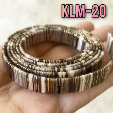 KLM-20 Yassı Simli Kilim Kordon ( Bohem Kordon)