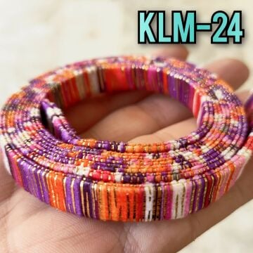 KLM-24 Yassı Simli Kilim Kordon ( Bohem Kordon)