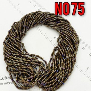 No: 075 Yanar Döner Antik Preciosa Dizi Kum Boncuk 11/0