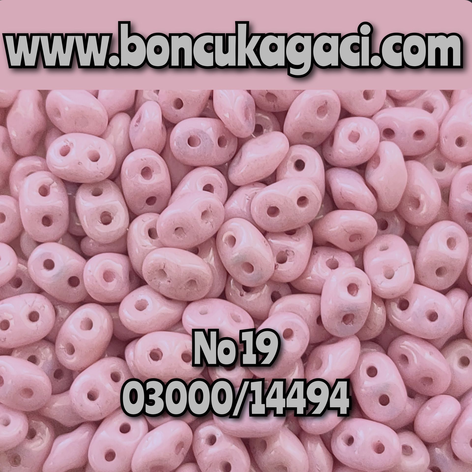Matubo Superduo Antik Pembe 10 gr. No:19