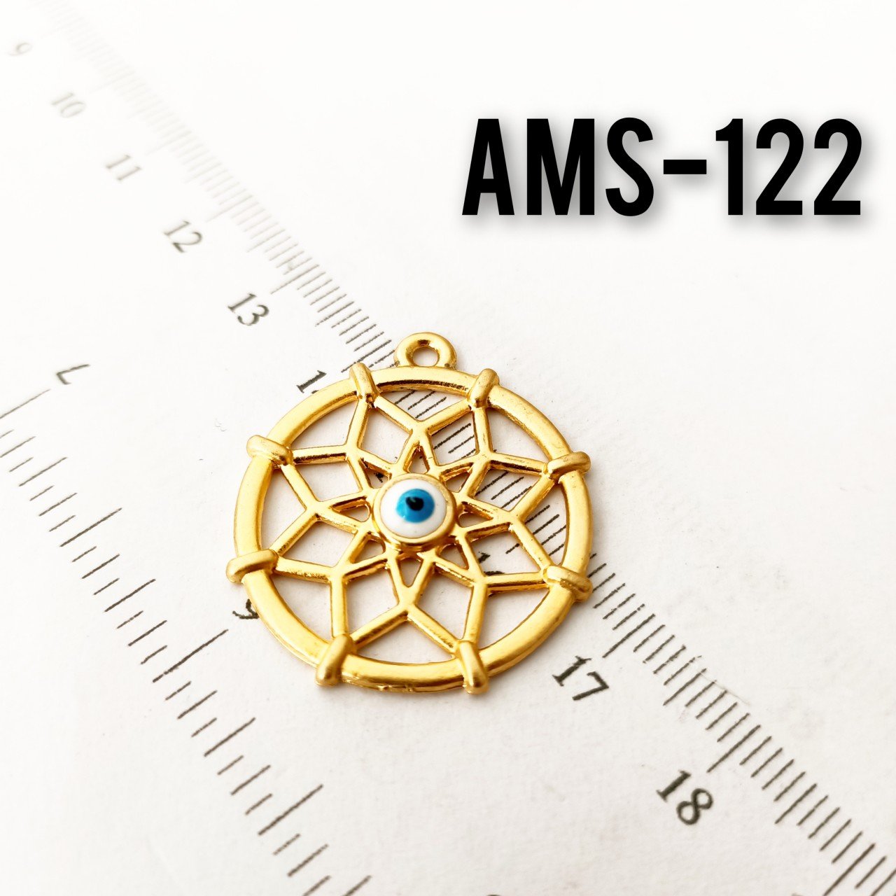 AMS-122 24 Ayar Mat Altın Kaplama Mineli Rüya Kapanı