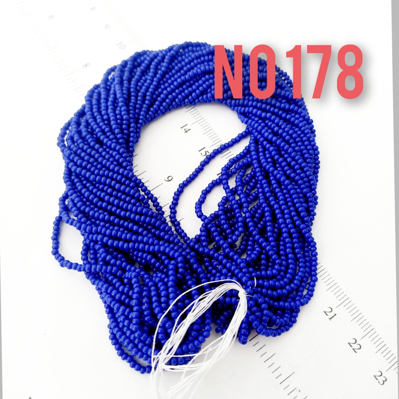 No: 178 Opak Saks Mavi Preciosa Dizi Kum Boncuk 11/0