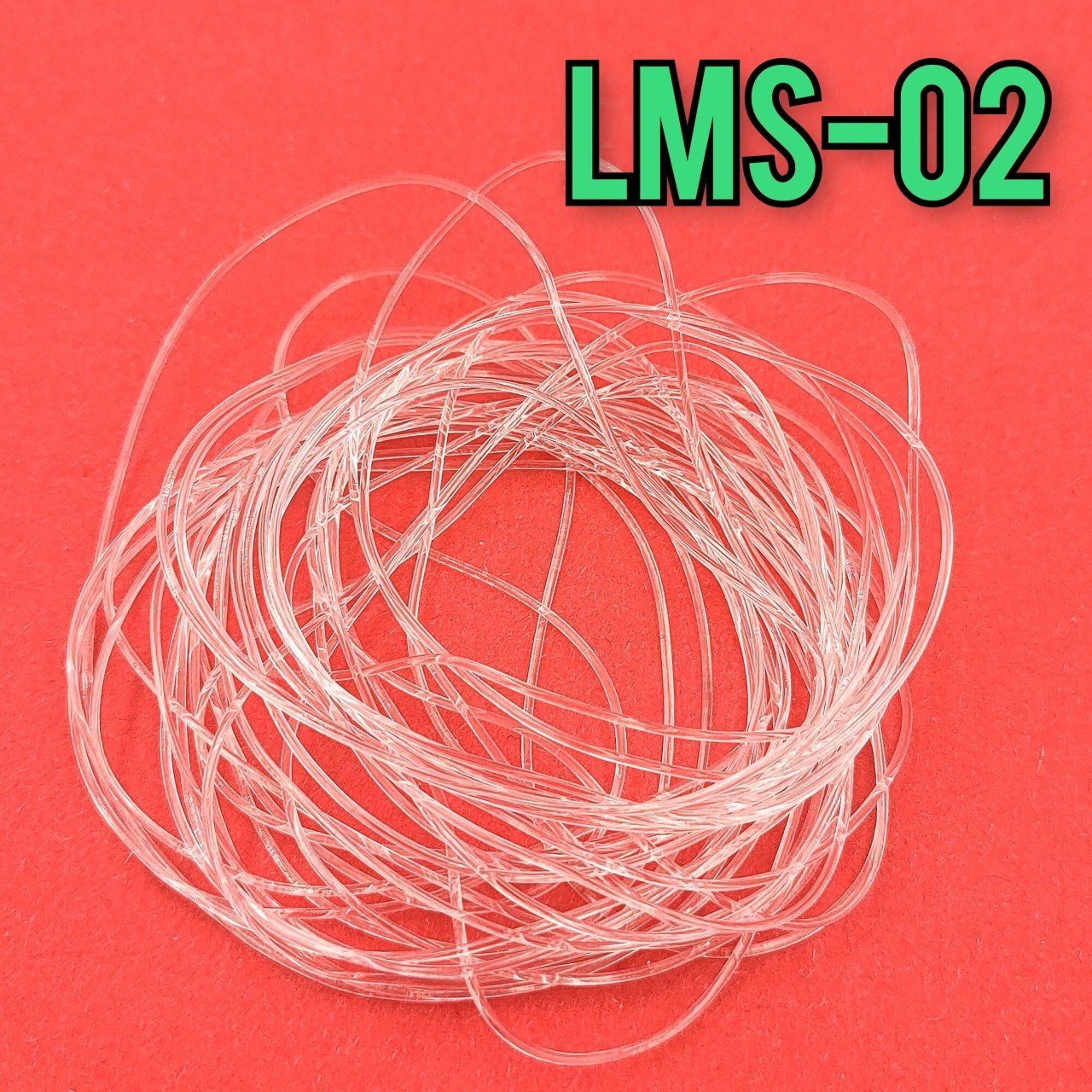 LMS-02 1 mm Şeffaf Lastikli Misina 5 metre