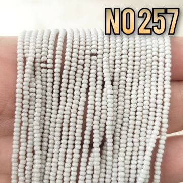 No: 257 Açık Taş Rengi Preciosa Dizi Kum Boncuk 11/0