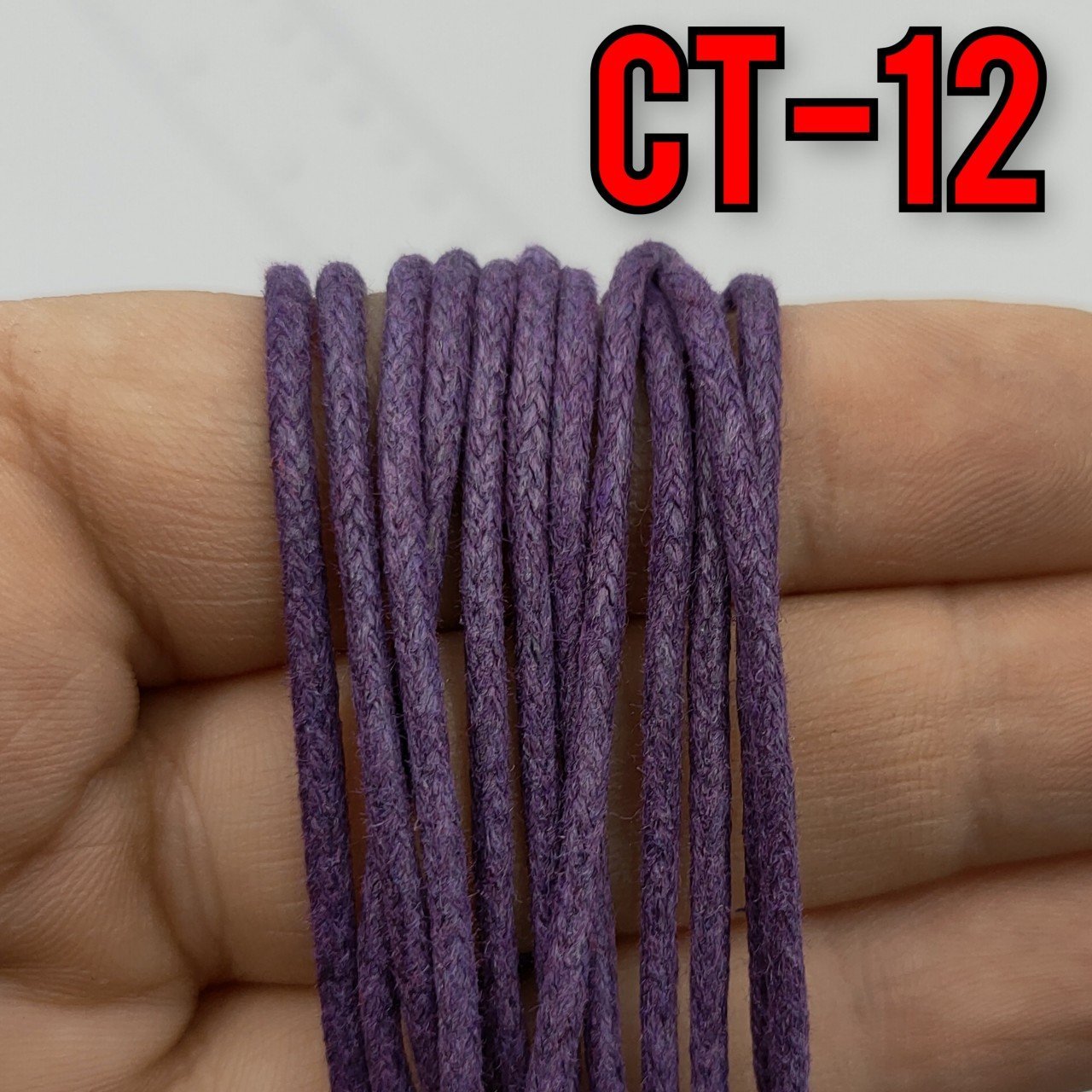 CT-12 Mor 1.5 mm Koton İp