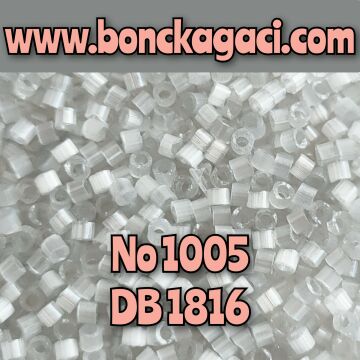 NO:1007 Miyuki Delica Boncuk 11/0 DB1806 İpek Saten Boyalı Şarabî Açık Mor 2 GRAM