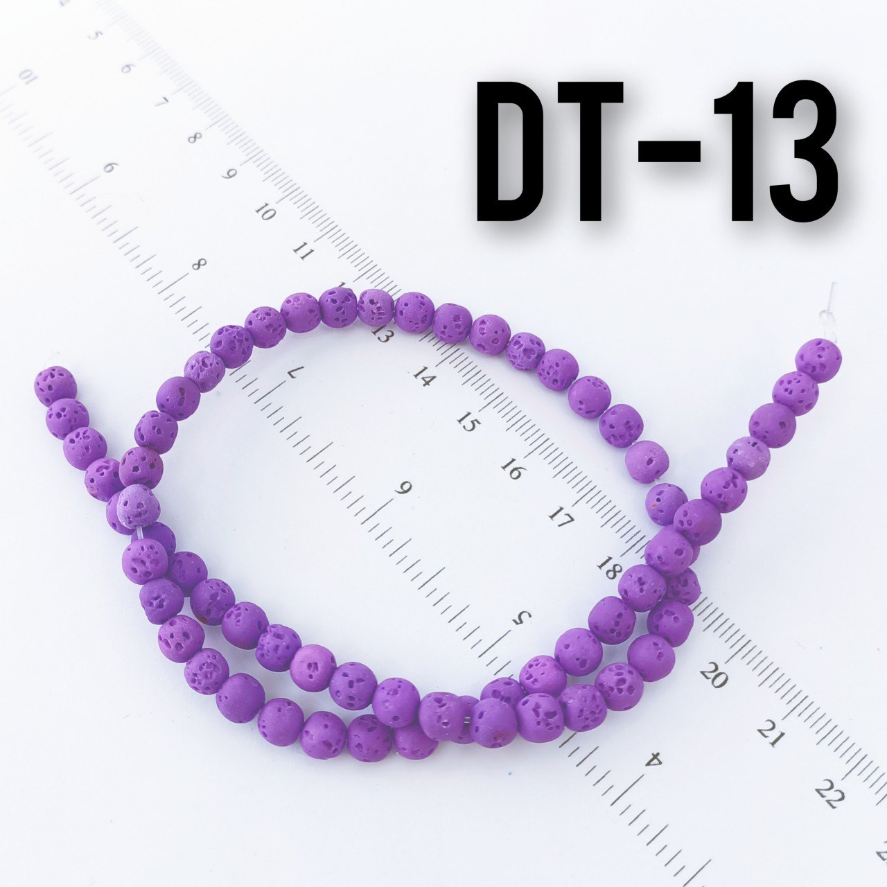 DT-013 Mor Lav Taşı 6 mm