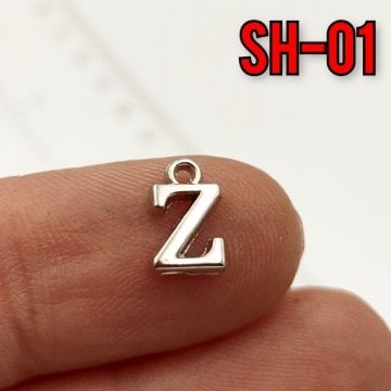 SH-01 Rodyum Kaplama Z Harf Sallantı