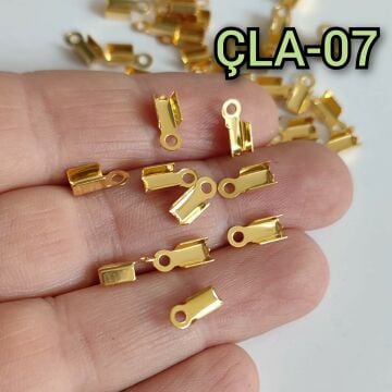 ÇLA-07 Altın Renk Çelik Deri Kapama