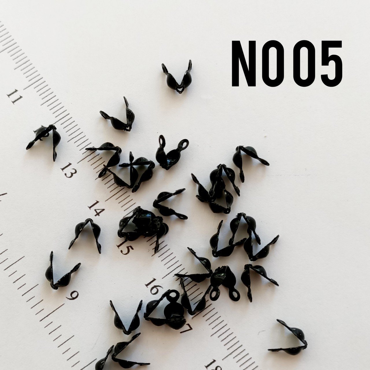 No: 05 Siyah Renk Düğüm Kapama