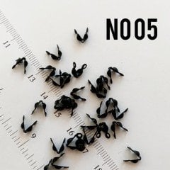 No: 05 Siyah Renk Düğüm Kapama