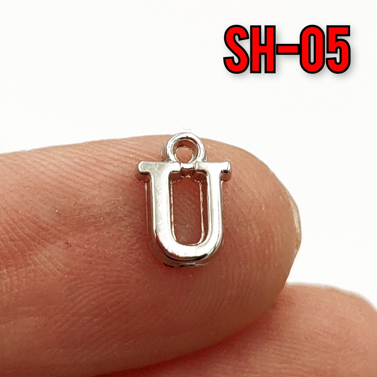 SH-05 Rodyum Kaplama U Harf Sallantı
