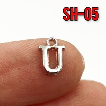 SH-05 Rodyum Kaplama U Harf Sallantı