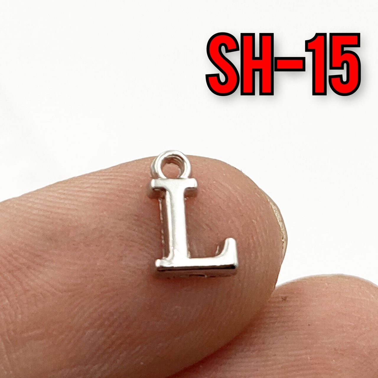 SH-15 Rodyum Kaplama L Harf Sallantı