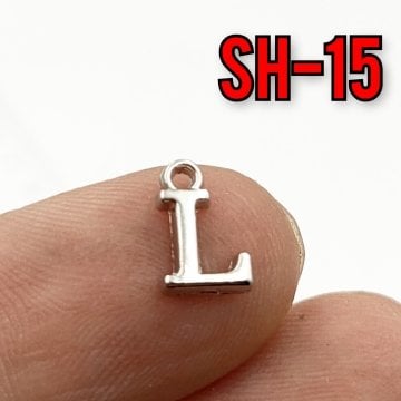 SH-15 Rodyum Kaplama L Harf Sallantı