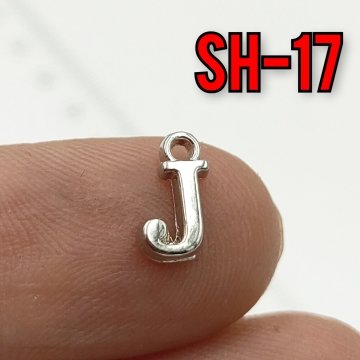 SH-17 Rodyum Kaplama J Harf Sallantı