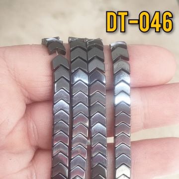 DT-046 Çavuş Hematit Doğaltaş 6 x 3 mm