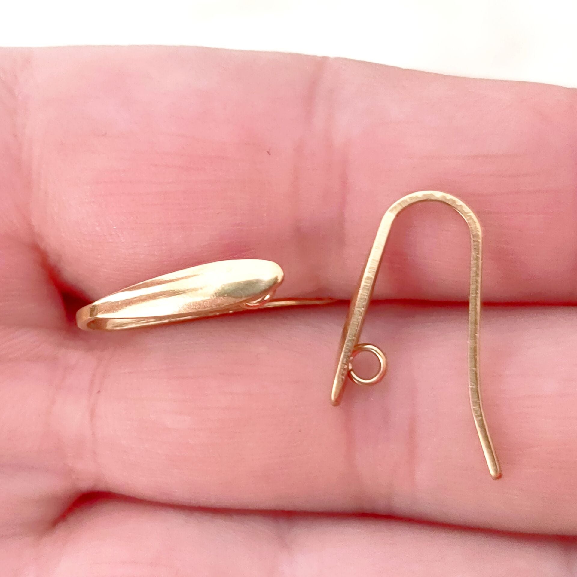 ÇLK-11 A Kalite Kaplama Altın Renk 316L  Cerrahi Çelik Küpe Kancası