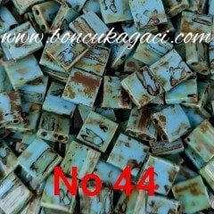 No: 44 Miyuki Boncuk , MİYUKİ TİLA  BONCUK TL4514 Picasso Turkuaz 5 gr