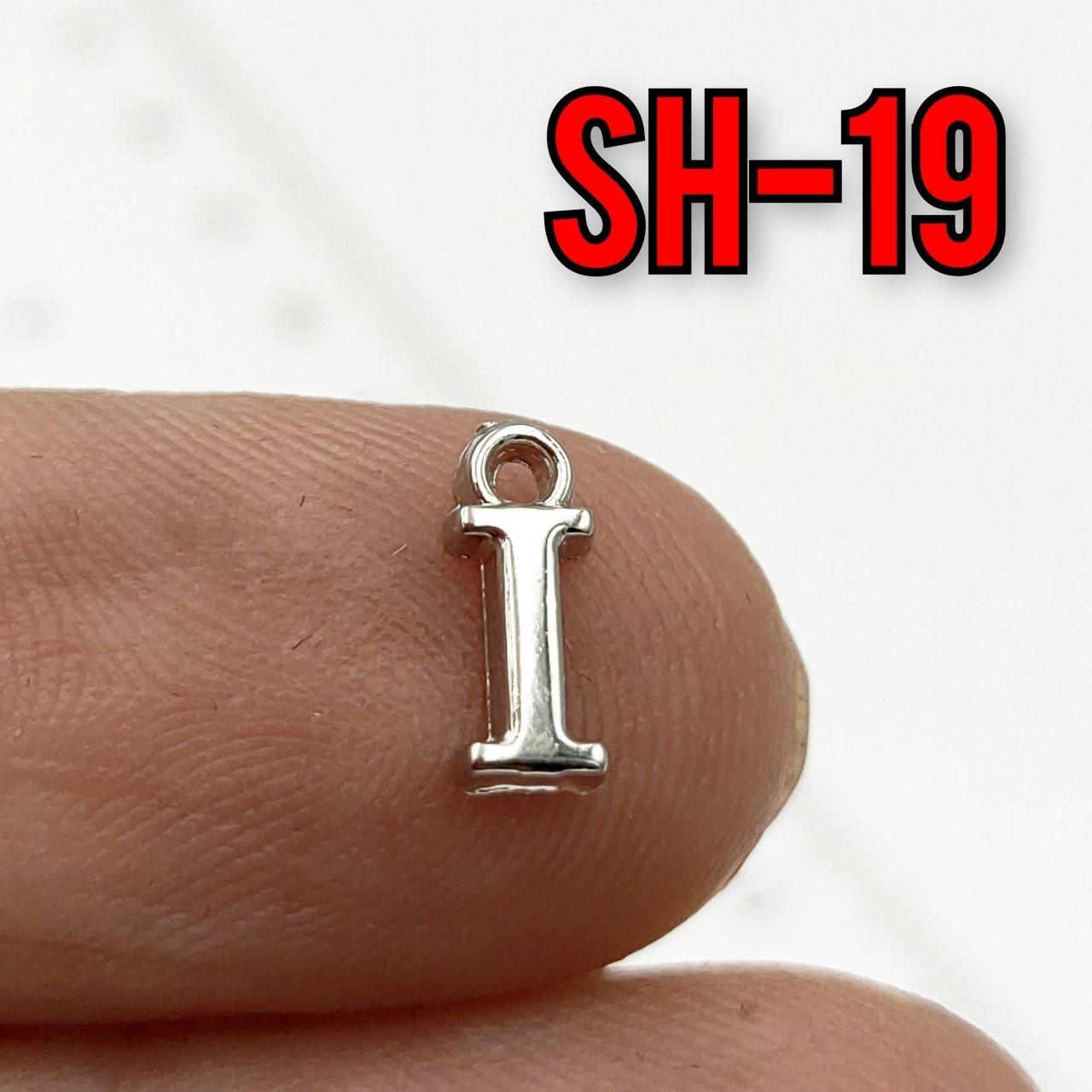 SH-19 Rodyum Kaplama I Harf Sallantı