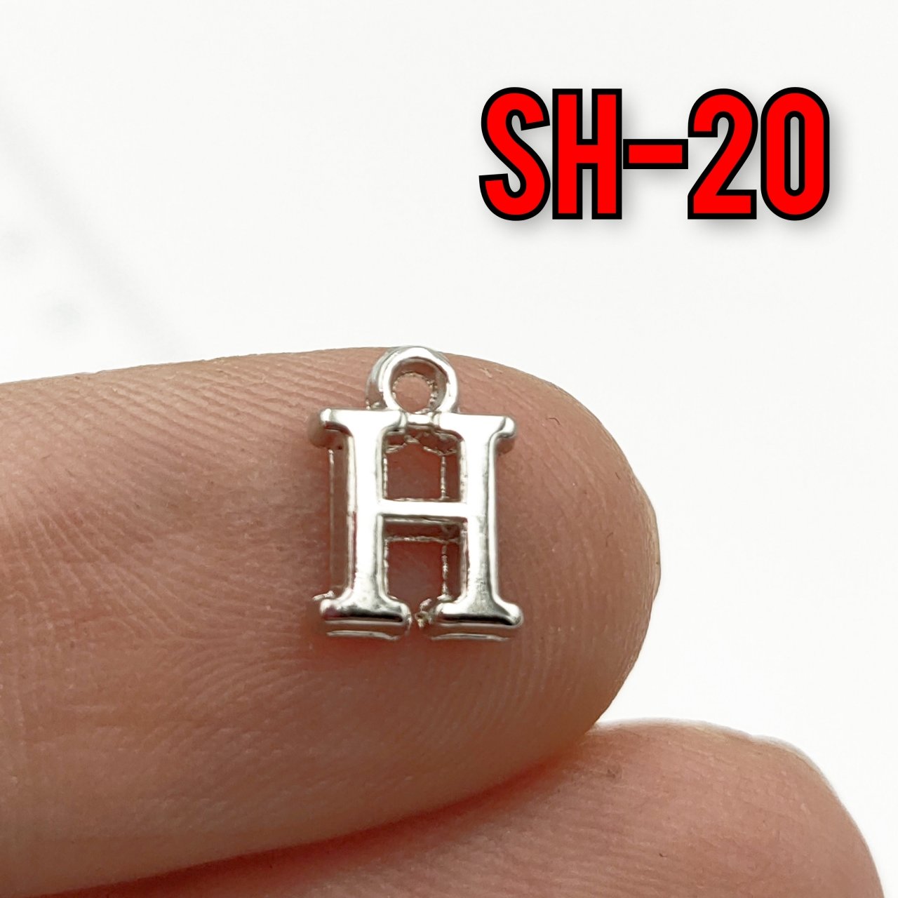 SH-20 Rodyum Kaplama H Harf Sallantı