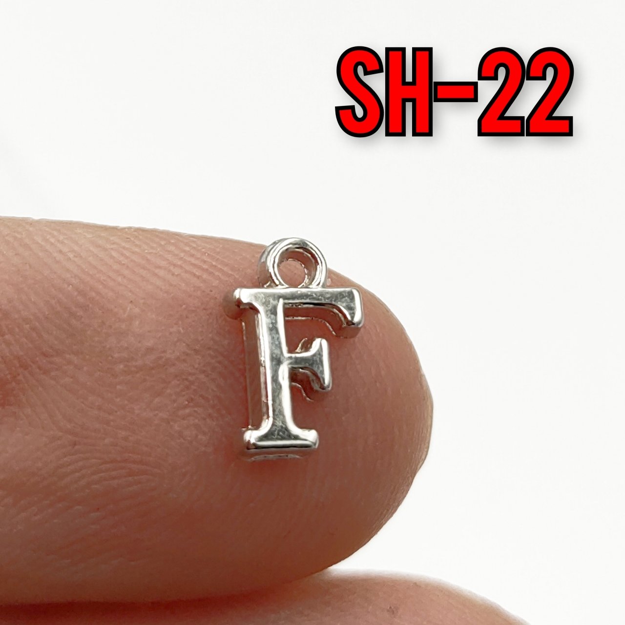 SH-22 Rodyum Kaplama F Harf Sallantı