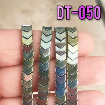 DT-050 Çavuş Hematit Yanar Döner Doğaltaş 6 x 3 mm