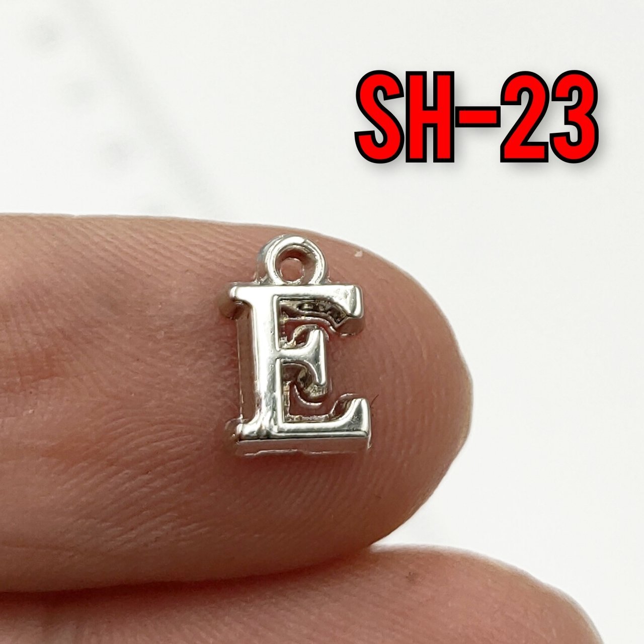 SH-23 Rodyum Kaplama E Harf Sallantı