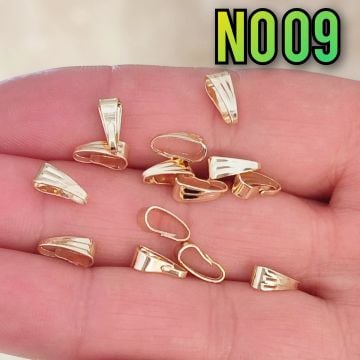 No : 09 Lak Altın Kaplama Kolye Mengeç Tepelik