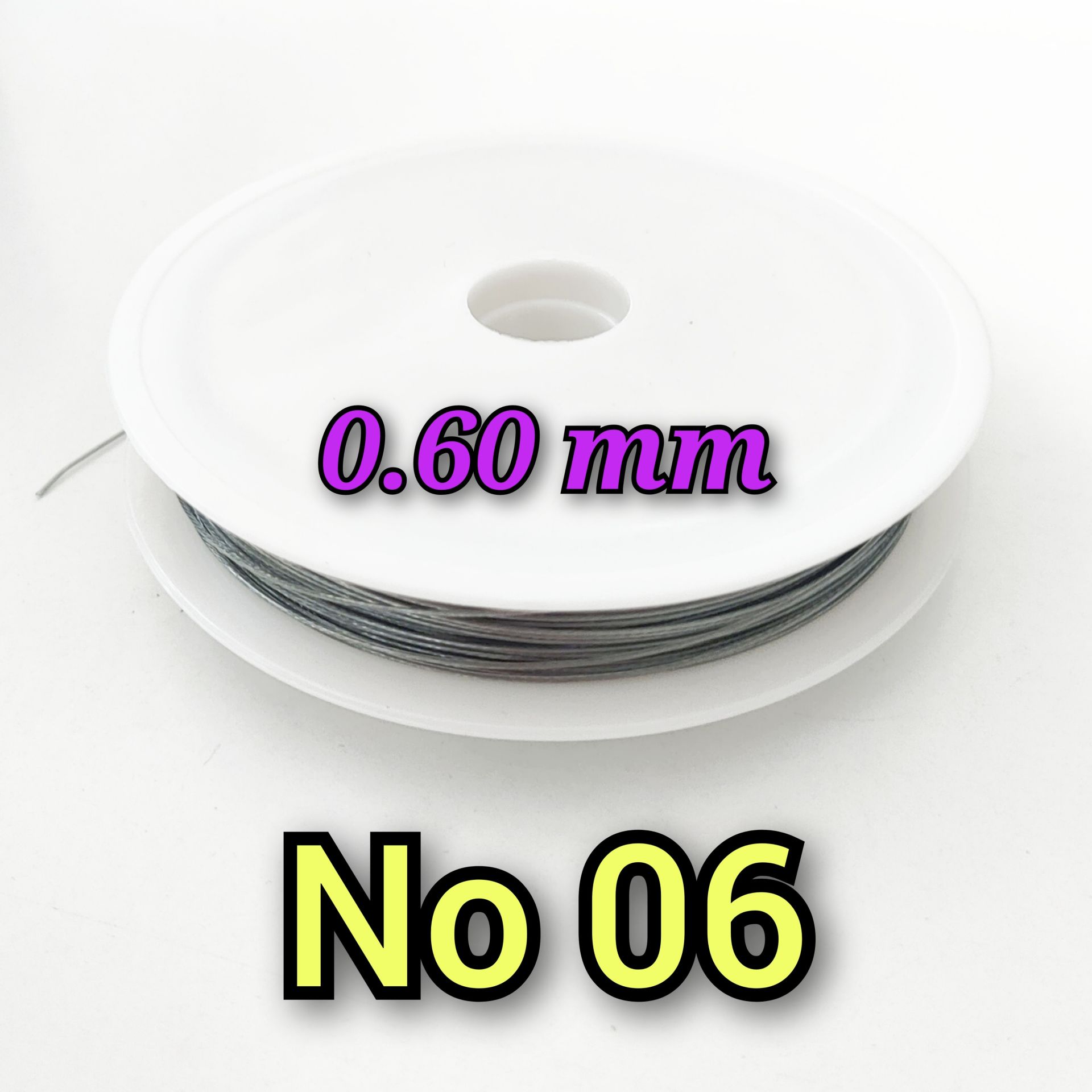 No 06 Hayalet Tel ( Çelik Tel ) 0.60 mm