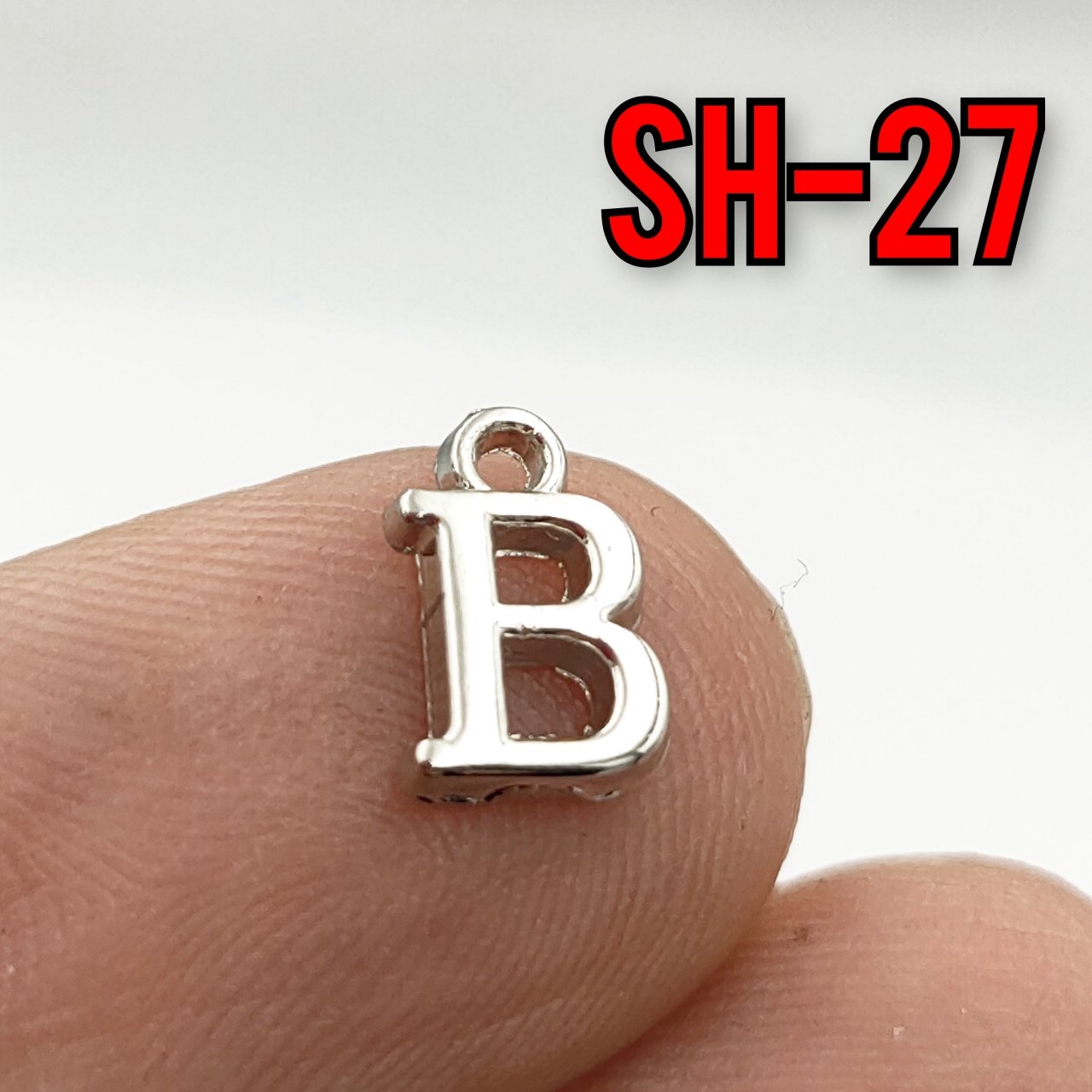 SH-27 Rodyum Kaplama B Harf Sallantı