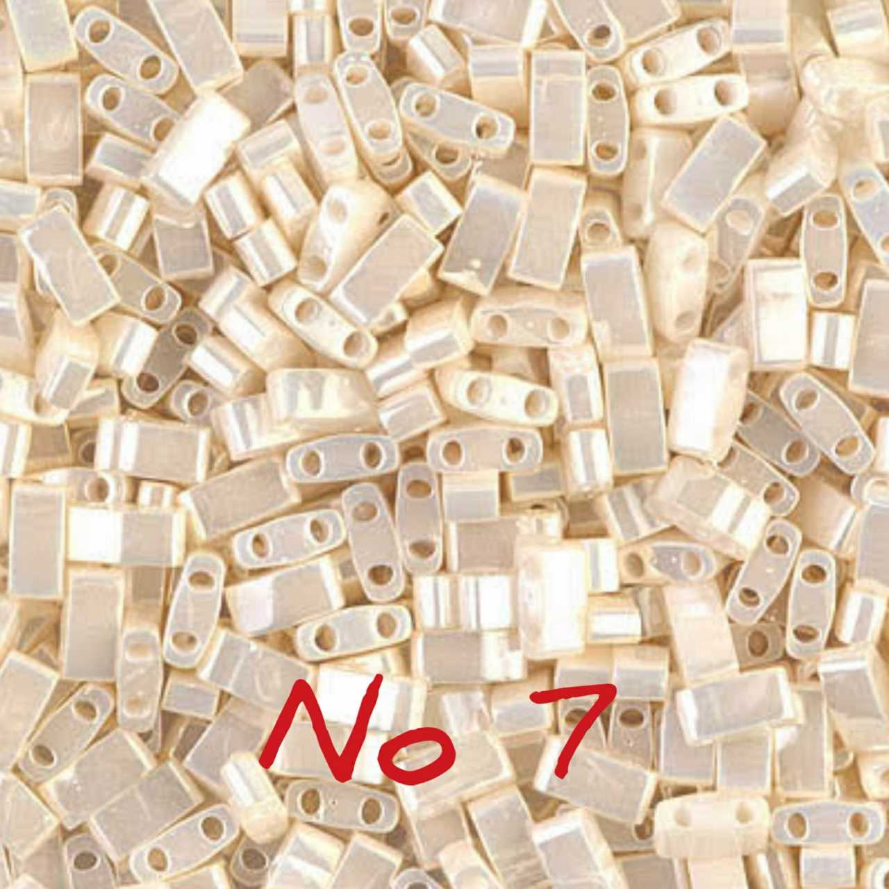 NO:07 Miyuki Half-Tila , Half Tila Boncuk HTL-592  5 gr