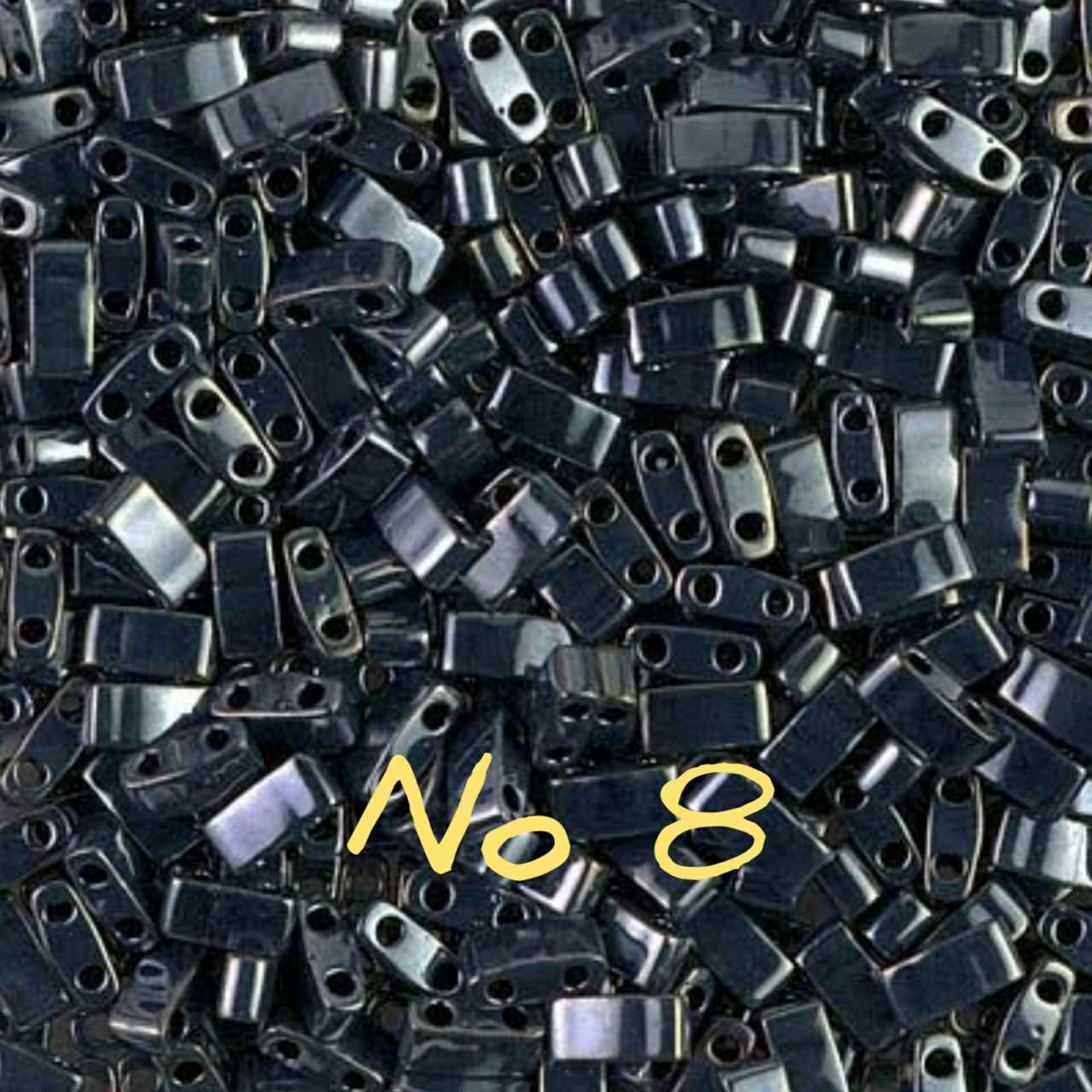 NO:08 Miyuki Half-Tila , Half Tila Boncuk HTL-464  5 gr