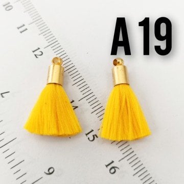 A19 Sarı Miyuki Püskülü