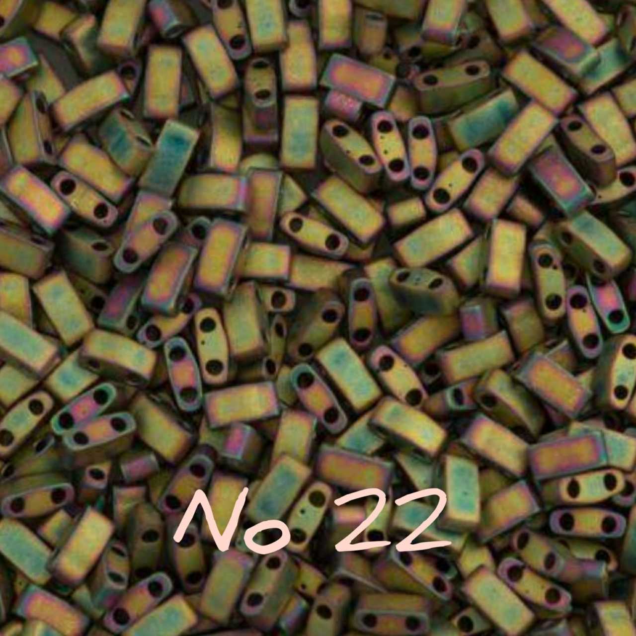 NO:22 Miyuki Half-Tila , Half Tila Boncuk HTL-2035  5 gr