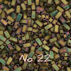 NO:22 Miyuki Half-Tila , Half Tila Boncuk HTL-2035  5 gr