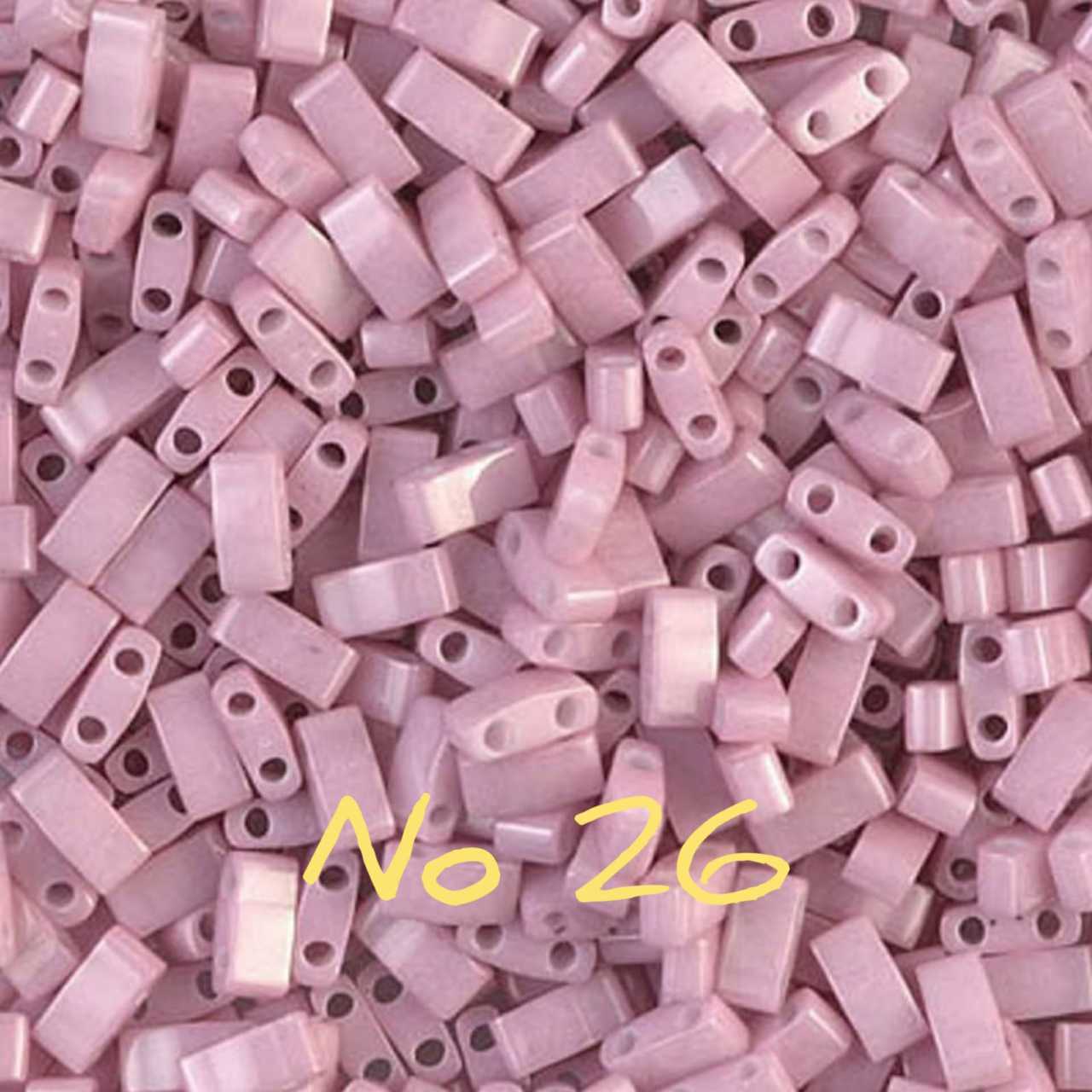 NO:26 Miyuki Half-Tila , Half Tila Boncuk HTL-599  5 gr