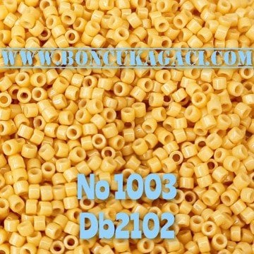 NO:1003 Miyuki Delica , Miyuki Boncuk 11/0 DB2102 Muz Sarısı