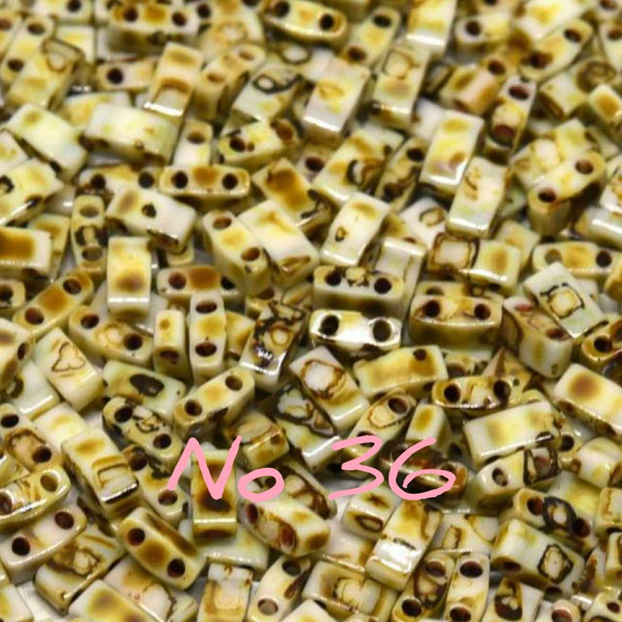 NO:36 Miyuki Half-Tila , Half Tila Boncuk HTL-4512  5 gr