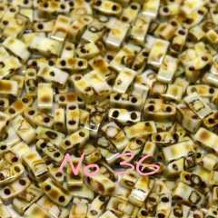 NO:36 Miyuki Half-Tila , Half Tila Boncuk HTL-4512  5 gr