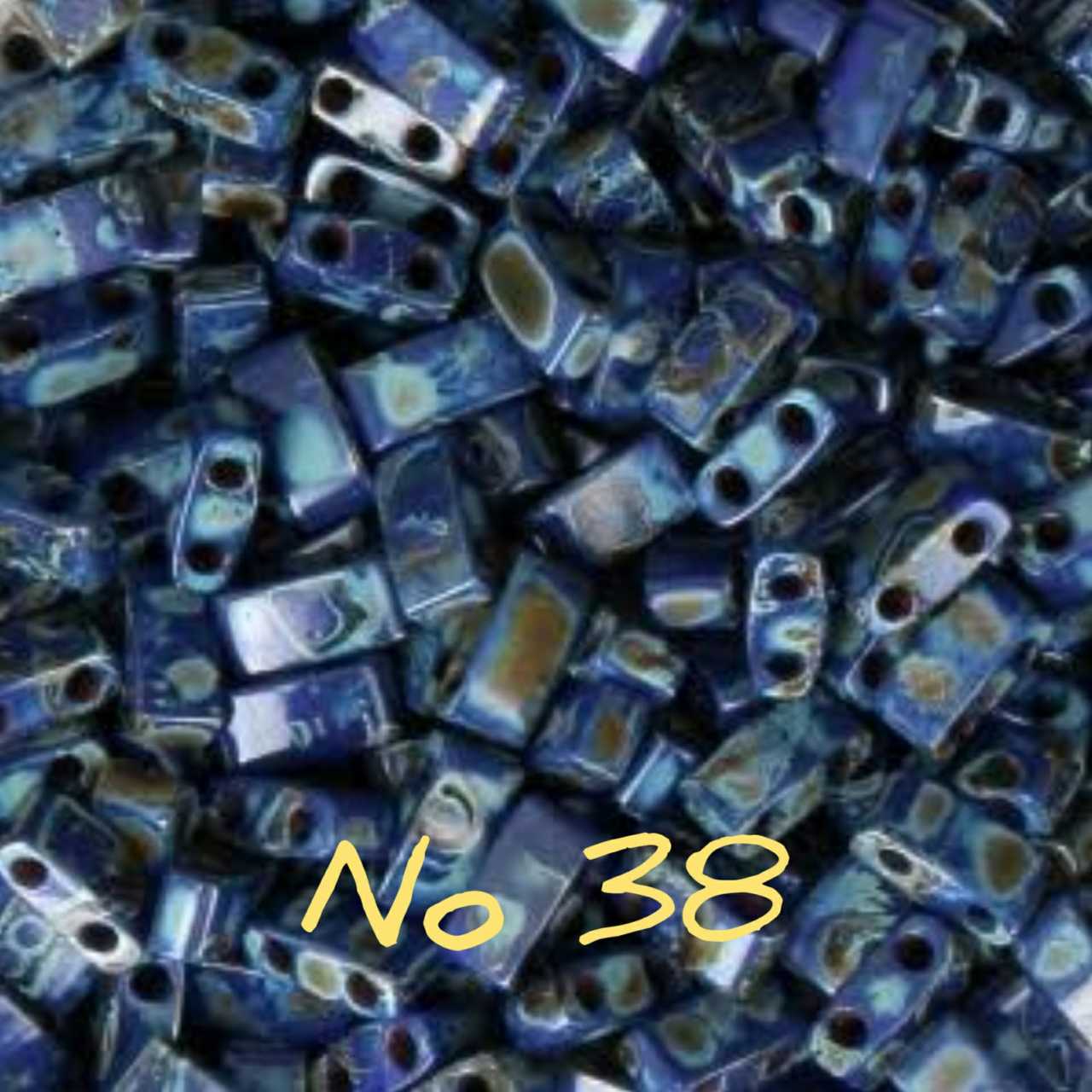 NO:38 Miyuki Half-Tila , Half Tila Boncuk HTL-4518  5 gr