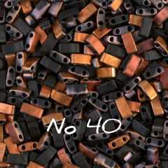 NO:40 Miyuki Half-Tila , Half Tila Boncuk HTL-4562  5 gr