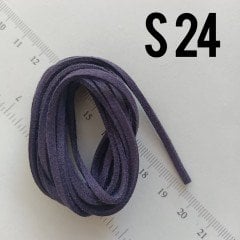 S24 Koyu Mor Süet ip
