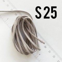 S25 Gri Renk Süet ip