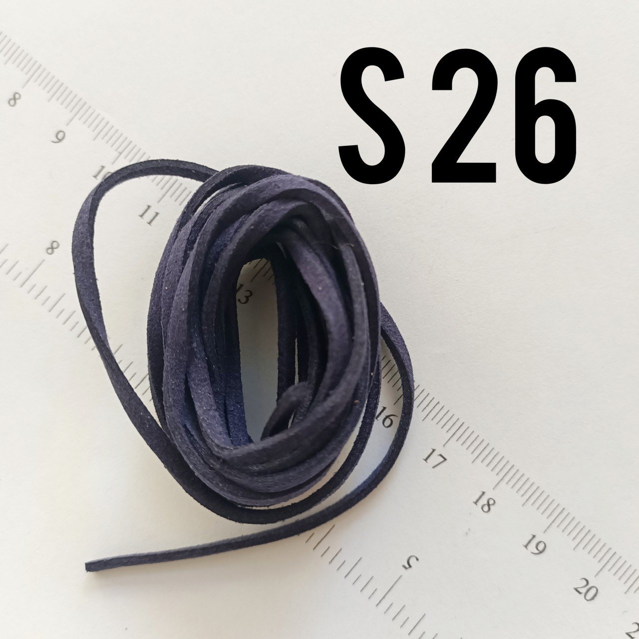 S26 Lacivert Süet ip