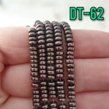 DT-062 Disk Hematit Koyu Bakır Renk 4 x 1.5 mm