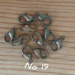 No : 19 Papağan - Antik Sarı - 12 mm (502) - 10 adet