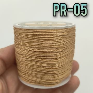 PR-05 A Kalite Parlak Altın Karamel Paraşüt İpi 0.8 mm